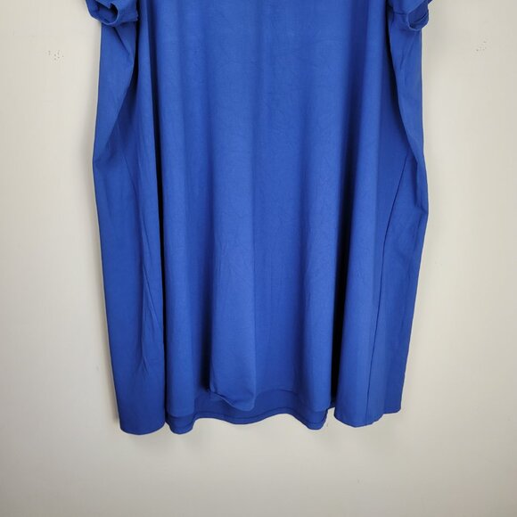 J Jill Wearever Collection Short Sleeve Scoop Neck Swing Dress - Picture 5 of 10